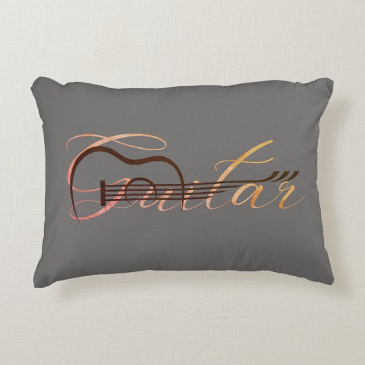 GUITAR アクセントクッション (正面)
