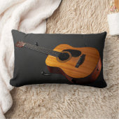 guitar ランバークッション (ブランケット)