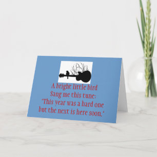 guitar, A bright little birdSang me this tune:"... シーズンカード