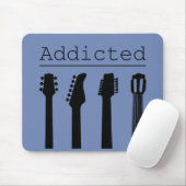 Guitar addicted マウスパッド (マウス)