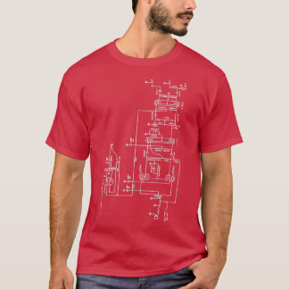 Guitar Amp Schematic Tシャツ