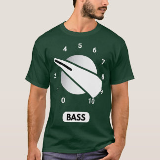 Guitar Amplifier Bass Knob Tシャツ