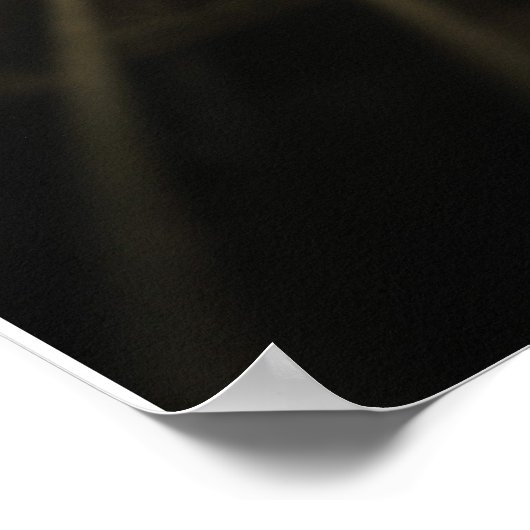 guitar and window ポスター (角)