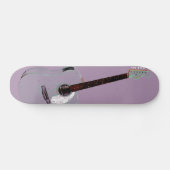 Guitar art print スケートボード (横)