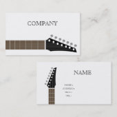 GUITAR BUSINESS CARD 名刺 (正面/裏面)