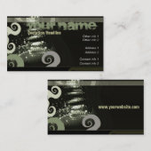 GUITAR "CamoGreens"名刺 名刺 (正面/裏面)