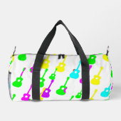 Guitar Collage  ダッフルバッグ (裏面)