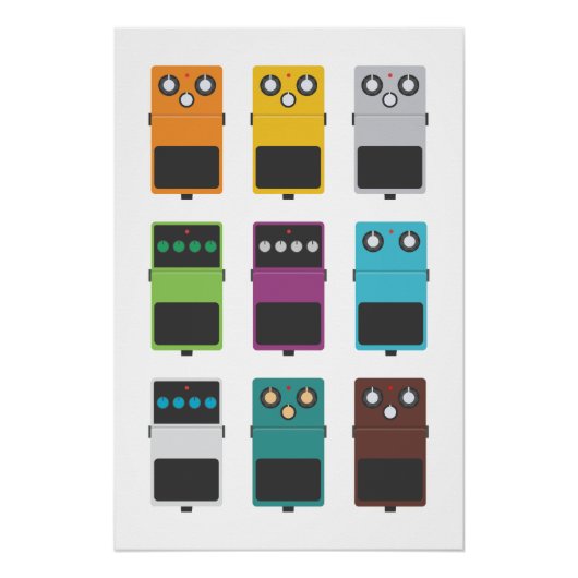 Guitar Effects ポスター (正面)