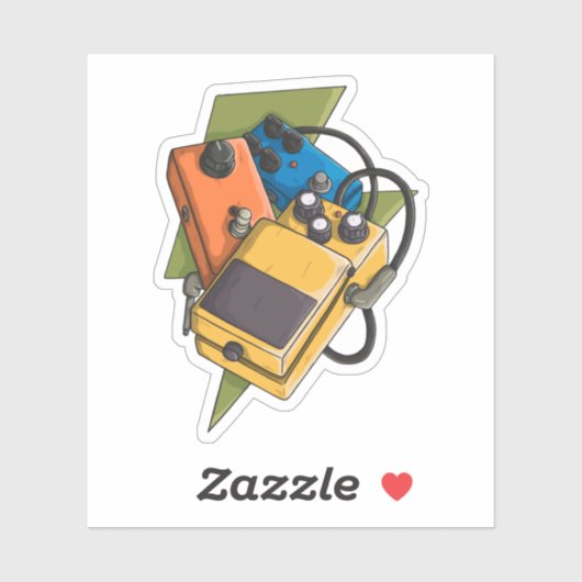 Guitar Effects Pedals シール (シート)