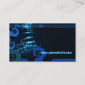 GUITAR "ElectricBlue"名刺 名刺 (裏面)