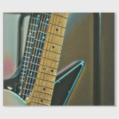 guitar gift for fathers day ラッピングペーパー (フラット)