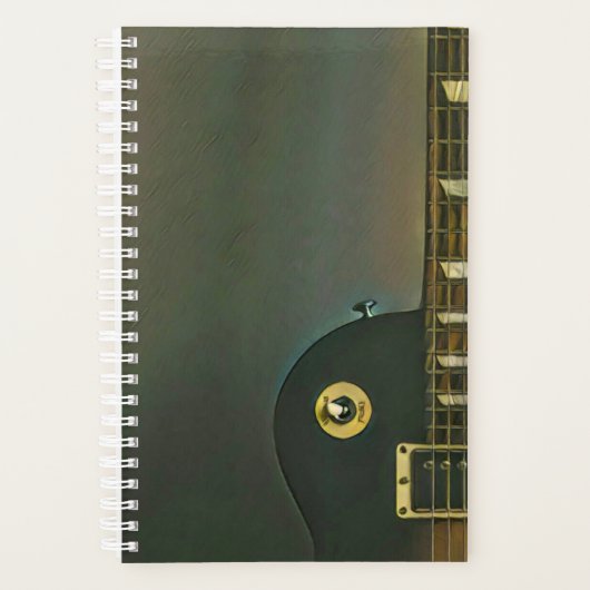 Guitar gifts for him プランナー手帳 (正面)