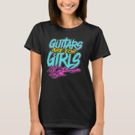 Guitar Girl  Tシャツ
