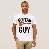 GUITAR GUY、男子Tシャツ Tシャツ (正面フル)