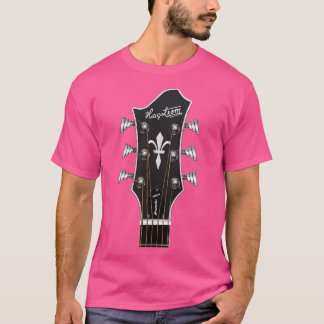 GUITAR HEADSTOCK ART HAGSTROM ULTRA SWEDE Tシャツ