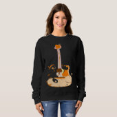 Guitar In Me  Guitarist Instrument Guitar スウェットシャツ (正面フル)