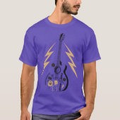 Guitar Logo Oversized Tシャツ (正面)