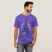 Guitar Logo Oversized Tシャツ (正面フル)