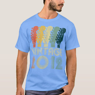 Guitar Lover 10 Year Old Gifts Vintage 2012 Limite Tシャツ
