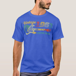 Guitar Lover 59 Year Old Vintage 1963 Limited Edit Tシャツ