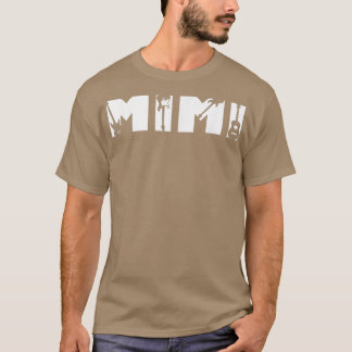 Guitar Lover Guitarist Mimi Funny Music Mothers Da Tシャツ