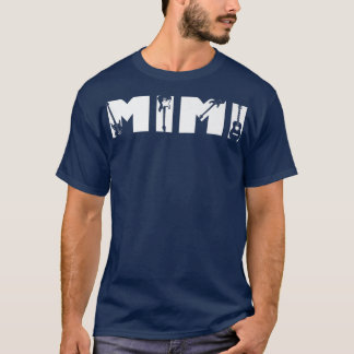 Guitar Lover Guitarist Mimi Funny Music Mothers Da Tシャツ