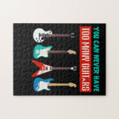 Guitar Lover | You Can Never Have Too Many Guitar ジグソーパズル (横)