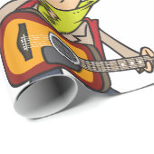 Guitar Man Rockstar ラッピングペーパー (ロールコーナー)