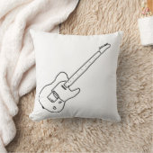 guitar music decor-idea クッション (ブランケット)