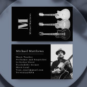 Guitar Music Teacher Professional Musician Photo 名刺