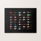 Guitar Musical Instrument Rock and Roll ジグソーパズル (横)