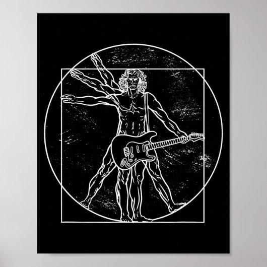 Guitar Player Guitar Musical Instrument Guitarist ポスター (正面)