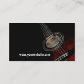 GUITAR "Redlix"名刺 名刺 (裏面)