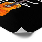 Guitar Retirement Plan - Funny Gift For Retired Gu ポスター (角)