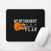 Guitar Retirement Plan - Funny Gift For Retired Gu マウスパッド (マウス)