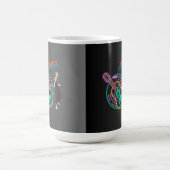Guitar Rhythm Mug – Music Lover Anime Boy Design コーヒーマグカップ (中央)