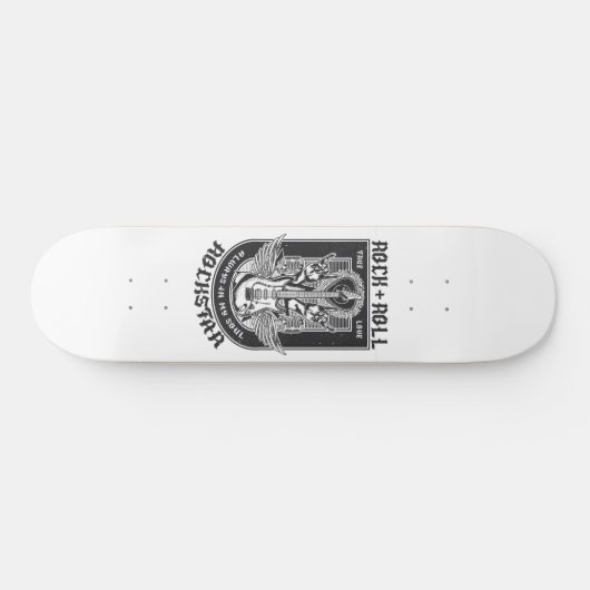 Guitar Rock design スケートボード (横)