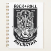 Guitar Rock design プランナー手帳 (正面)