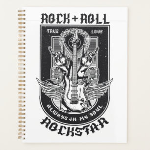 Guitar Rock design プランナー手帳