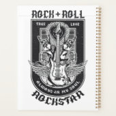 Guitar Rock design プランナー手帳 (裏面)