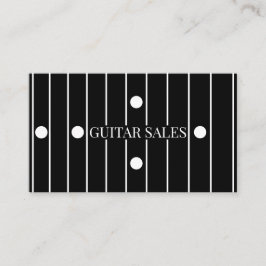 Guitar Sales Modern Ebony Fretboard Style Pro  名刺