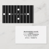 Guitar Sales Modern Rosewood Fretboard Style Pro 名刺 (正面/裏面)