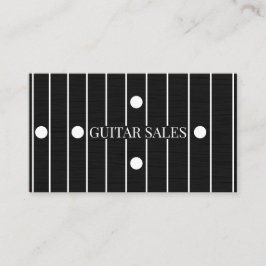 Guitar Sales Modern Rosewood Fretboard Style Pro 名刺