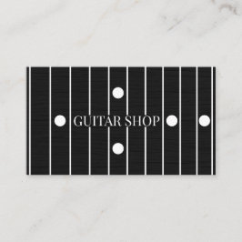 Guitar Shop Luthier Rosewood Fretboard Graphic Pro 名刺