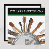 GUITAR STRINGS IN THE SUN 招待状 (正面/裏面)