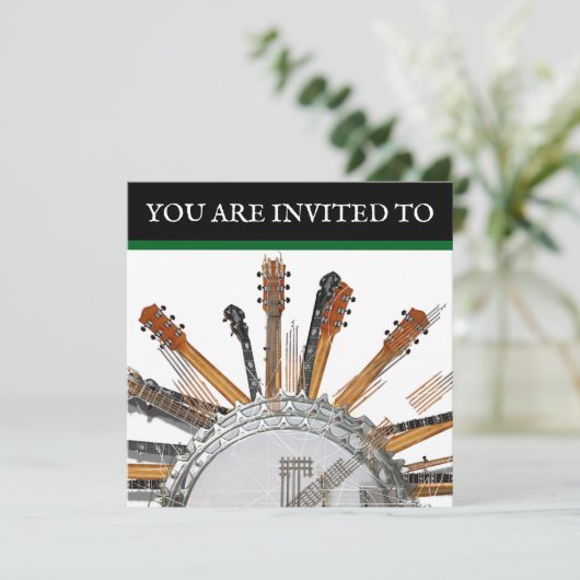 GUITAR STRINGS IN THE SUN 招待状 (スタンド正面)