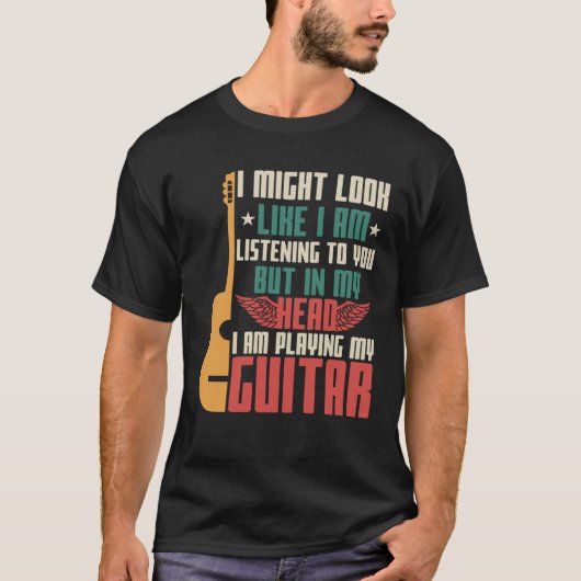 guitar tシャツ (正面)
