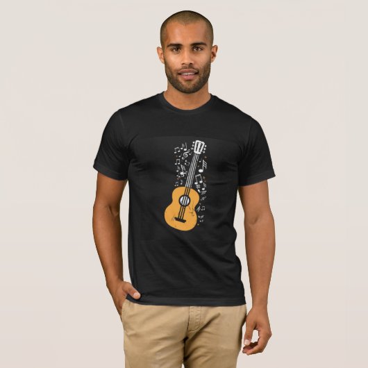 Guitar  tシャツ (正面フル)