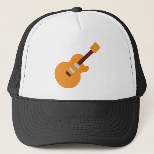 Guitar - Twitter Emoji キャップ (正面)