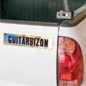 Guitarbizon バンパーステッカー (トラック上)